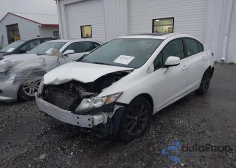 2013 Honda Civic Ex z USA, uszkodzony, nr VIN 19XFB2F89DE082546